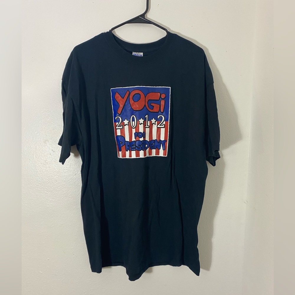 Yogi Bear for President Tee Shirt Size XL 2012 Vintage Gildan